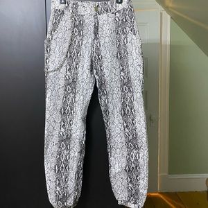 Women’s Snake Print Pants